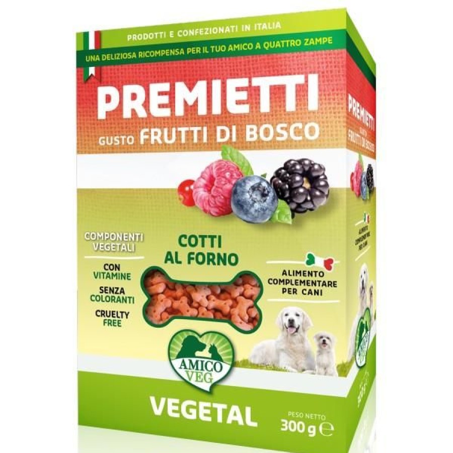 Cani Amico Veg | Amico Veg Snack Vegetali Premietti 300 Gr