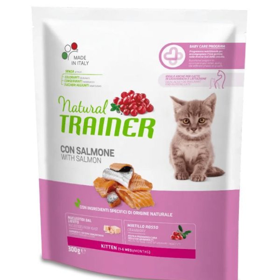 Gatti Natural Trainer | Natural Trainer Kitten Con Salmone