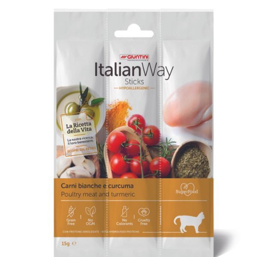 Gatti Italian Way | Italianway Sticks Hypoallergenic Gatto 15 Gr