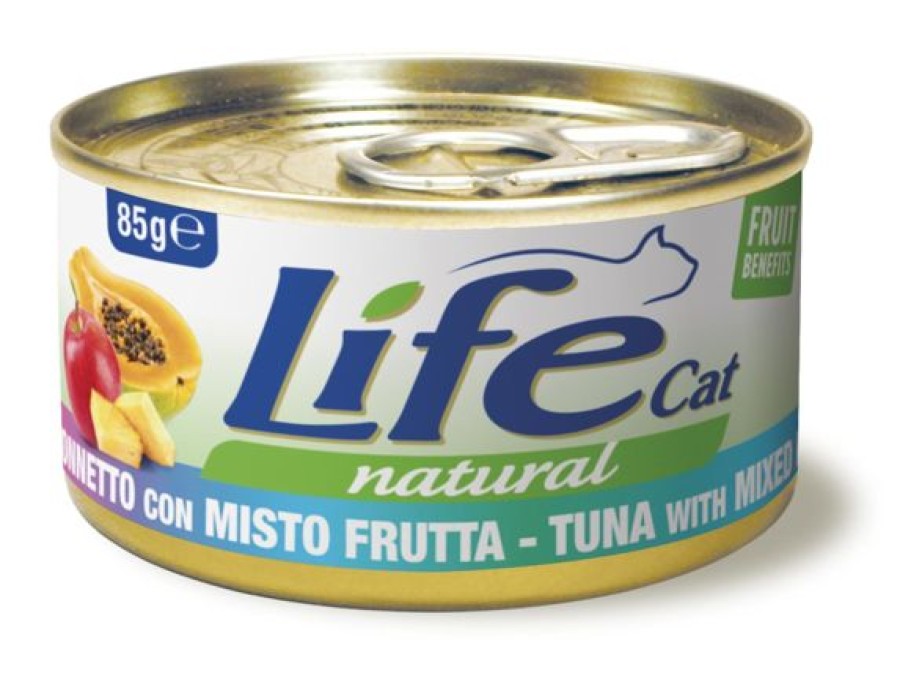 Gatti LifeCat | Life Cat Natural Con Frutta 85 Gr