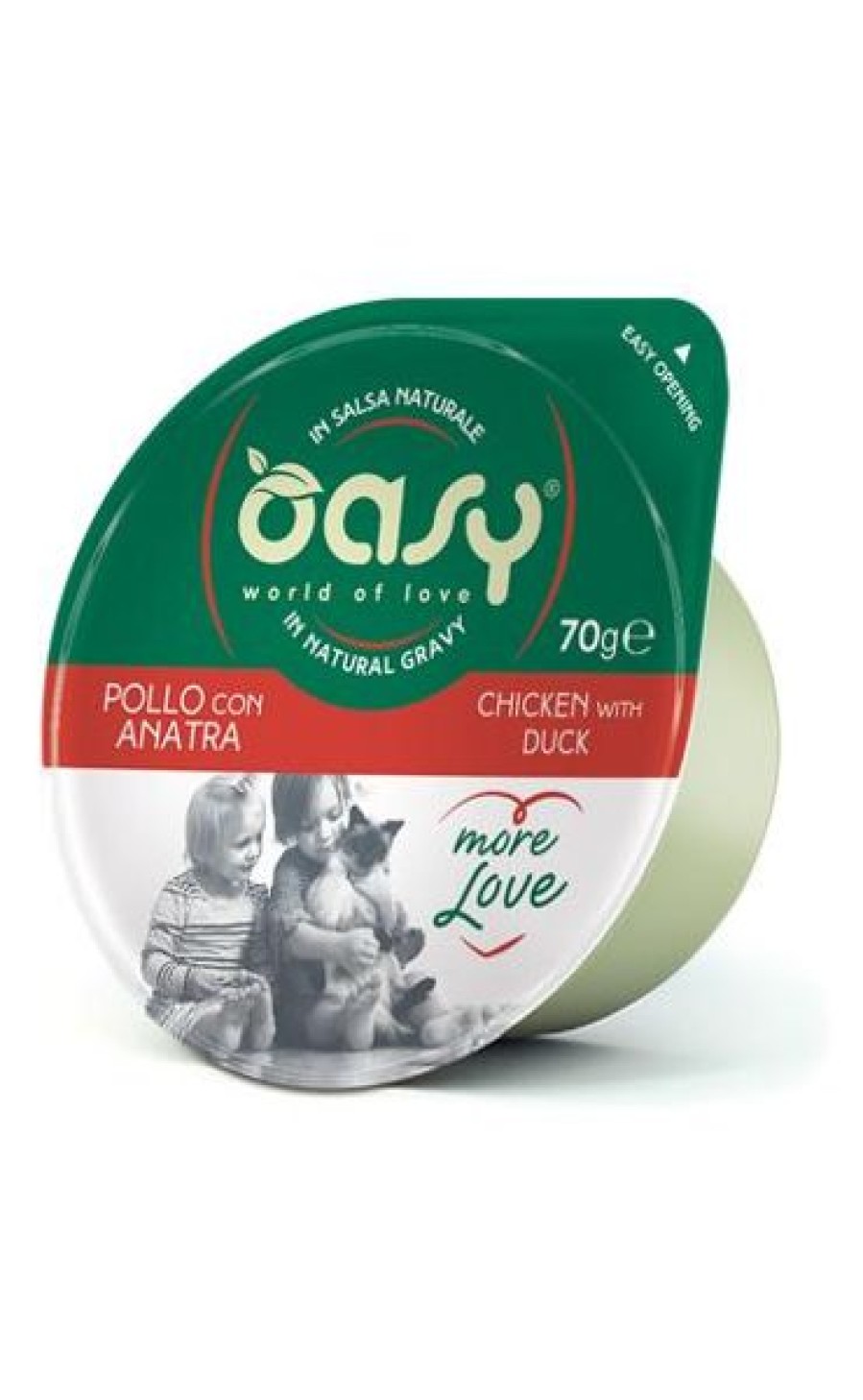 Gatti Oasy | Oasy Cat More Love Cup 70 Gr
