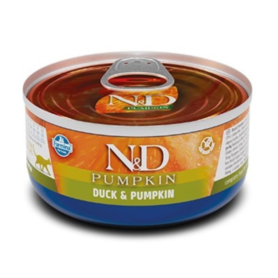 Gatti Farmina N&D Pumpkin Grain Free | Farmina N&D Pumpkin Feline Umido 70 Gr