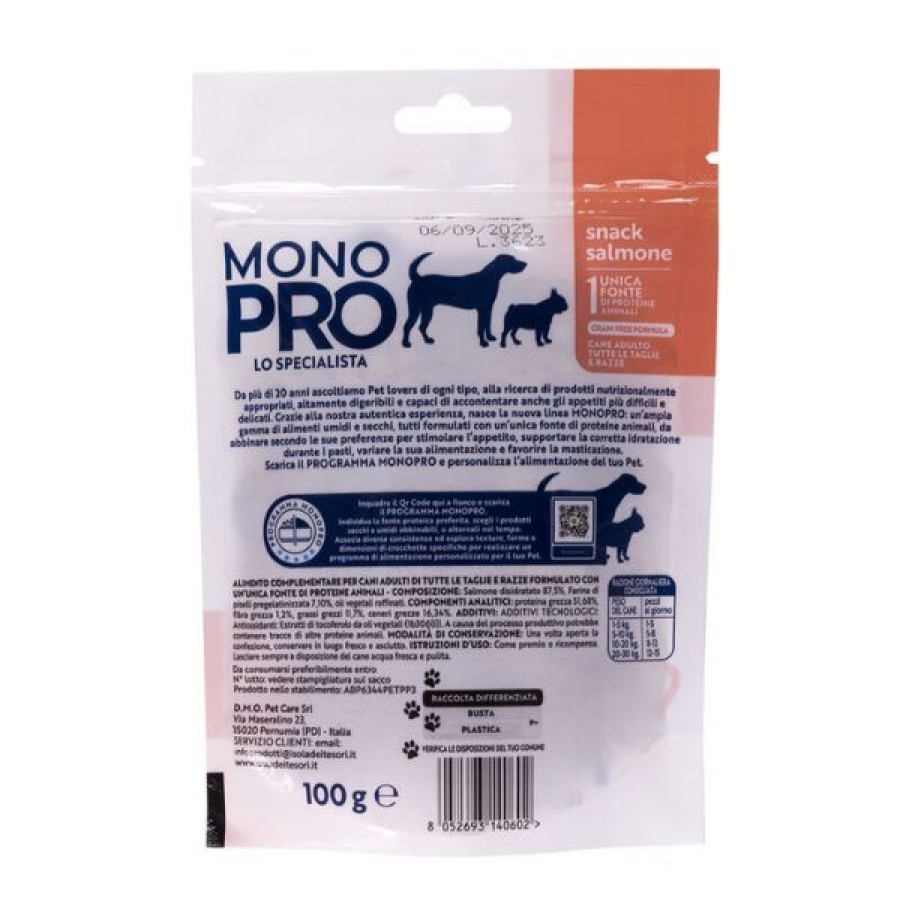 Cani Monopro lo Specialista | Monopro Lo Specialista Dog Adult All Breeds Snack Grain Free 100 Gr