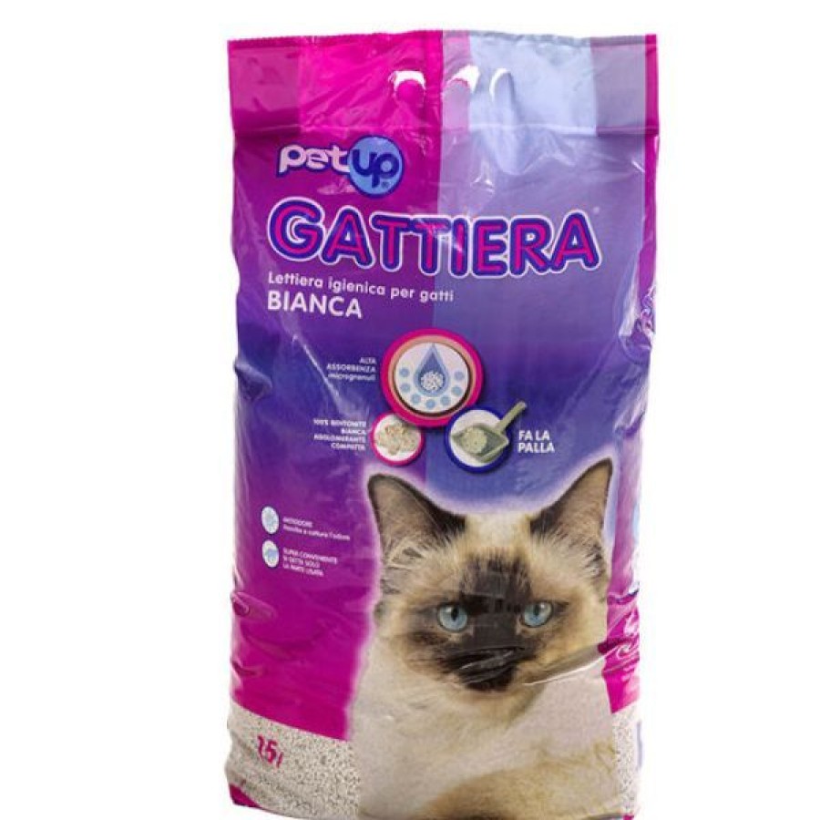 Gatti PetUp | Lettiera Igienica Bianca Gattiera Petup