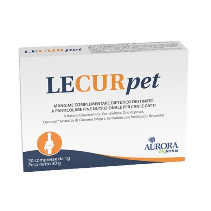 Cani Aurora Biofarma | Aurora Biofarma Lecurpet Compresse Cane E Gatto