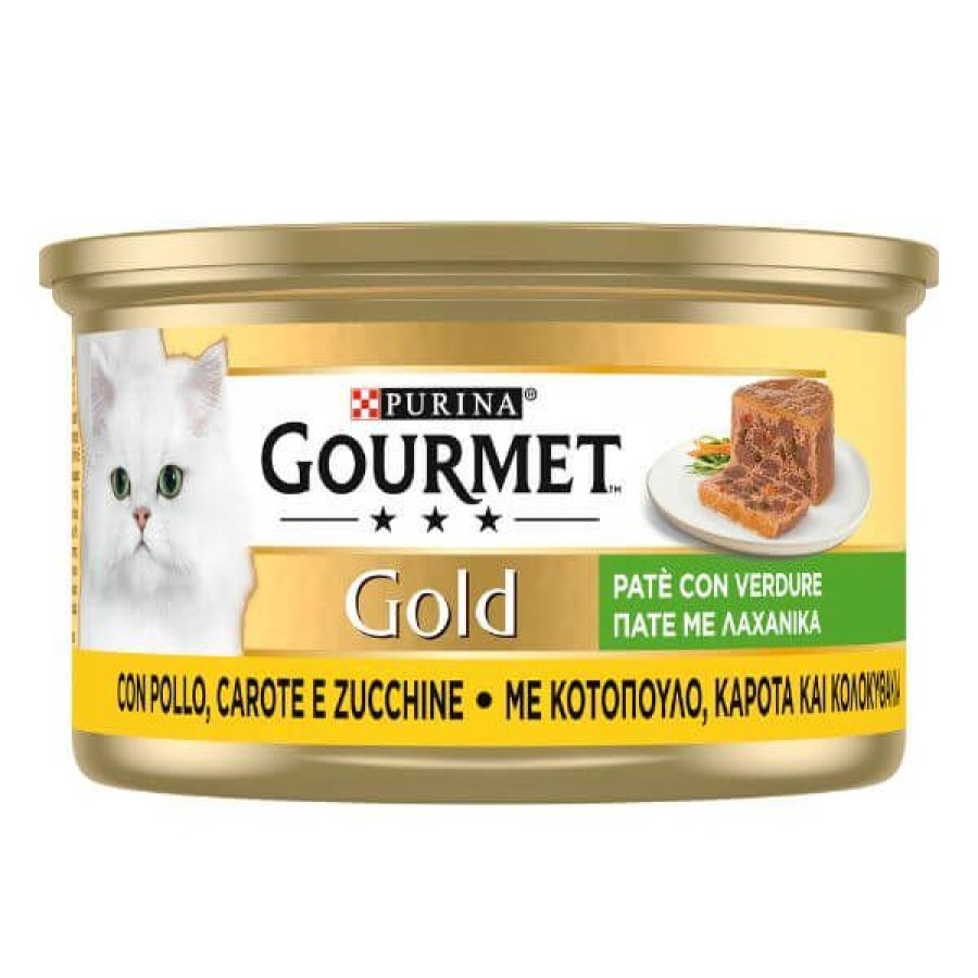 Gatti Gourmet | Purina Gourmet Gold Pate Umido Gatto 85 Gr