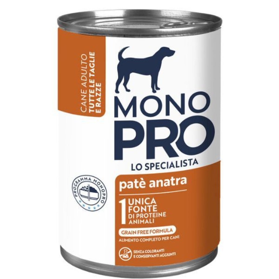 Cani Monopro lo Specialista | Monopro Lo Specialista Adult All Breeds Pate Grain Free 400 Gr