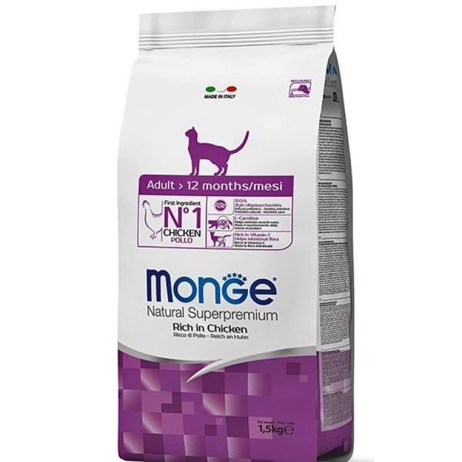 Gatti Monge Natural Superpremium | Monge Natural Superpremium Adult Cat