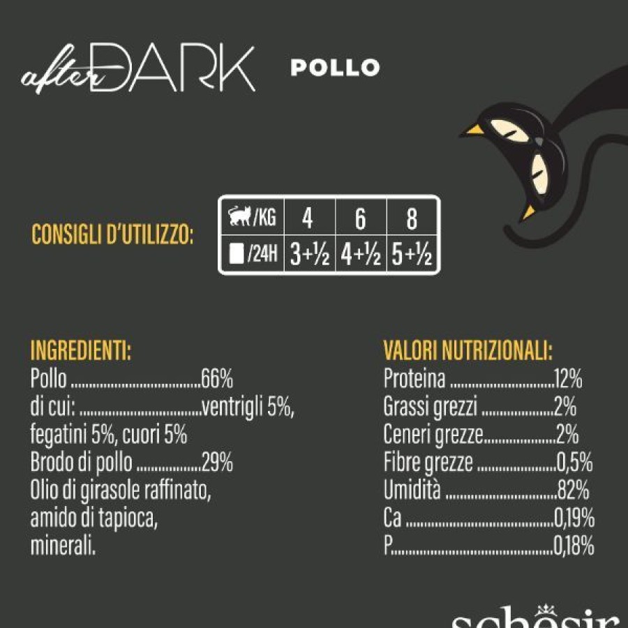 Gatti Schesir | Schesir After Dark Cat Filetti In Brodo Grain Free 80 G