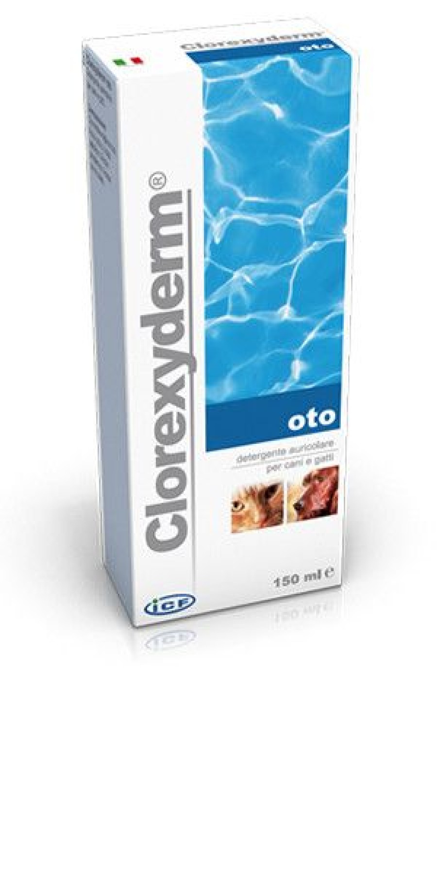 Cani ICF | Clorexyderm Oto Icf Detergente Auricolare Per Cani E Gatti