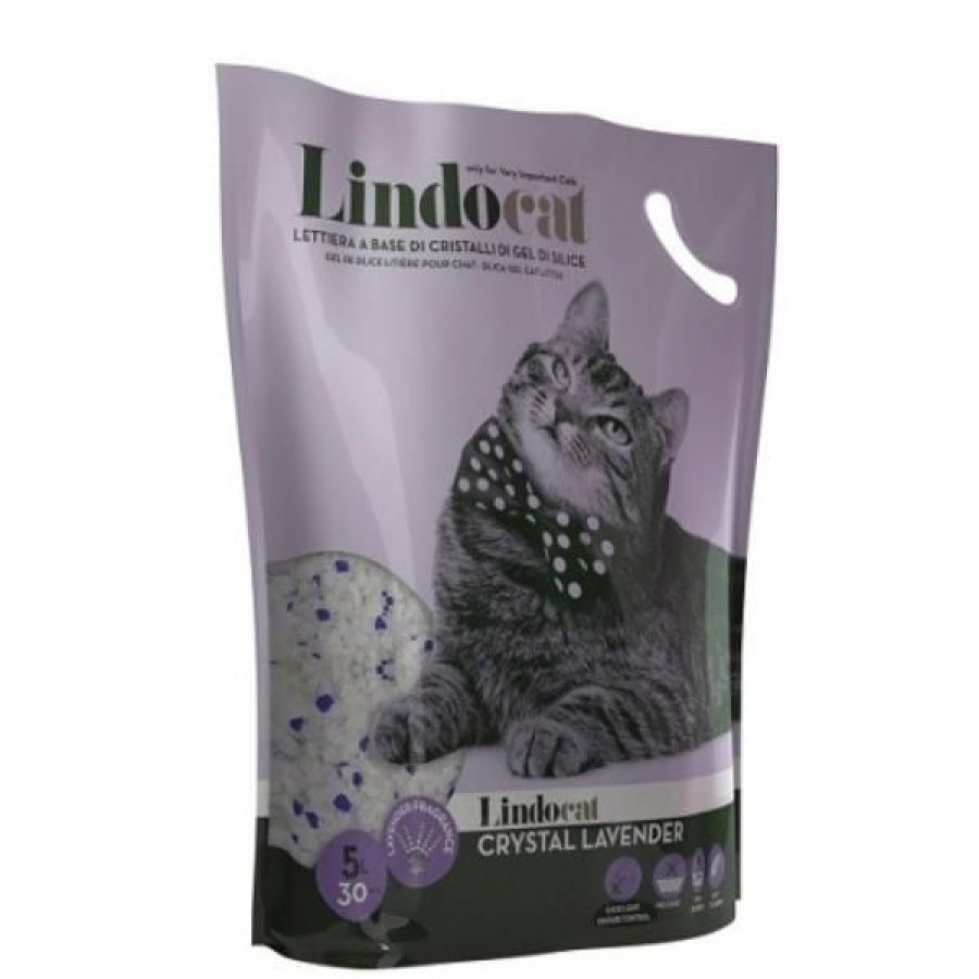 Gatti Lindocat | Lindocat Crystal Lettiera Gel Di Silicio